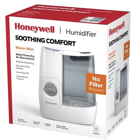 Honeywell Honeywell Soothing Comfort 1 gal 120 sq ft Mechanical Steam Humidifier HWM845WR1